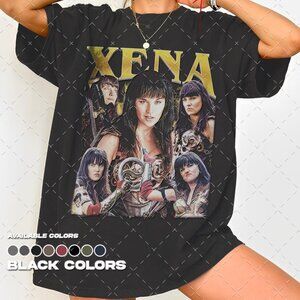 Vintage Xena Warrior Princess, Unisex Cotton Graphic shirt